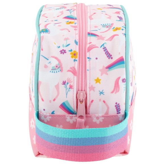 Stephen Jospeh Unicorn Carry All Bag with Ballet Shoes Zipper Pull for Girls - Picture 3 of 5